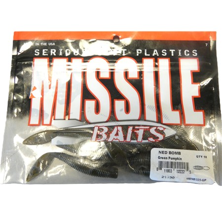 Leurre Souple Missile Baits Ned Bomb - 8.2Cm - Pinkalicious - Par 10