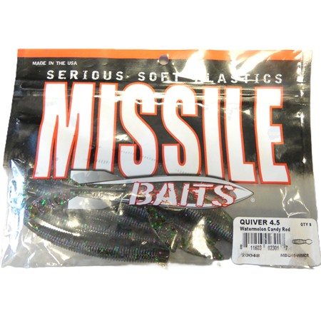 Leurre Souple Missile Baits Quiver 4.5 - 11.4Cm - Goby Bite - Par 8