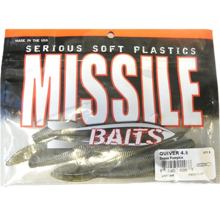Leurre Souple Missile Baits Quiver 4.5 - 11.4Cm - Goby Bite - Par 8
