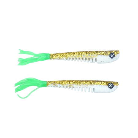 Leurre Souple Monkey Lures Hairy Lui In - 14Cm - Coco - Par 2