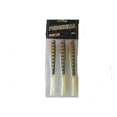 Leurre Souple Monkey Lures Hairy Lui In - 14Cm - Perchzilla - Par 3