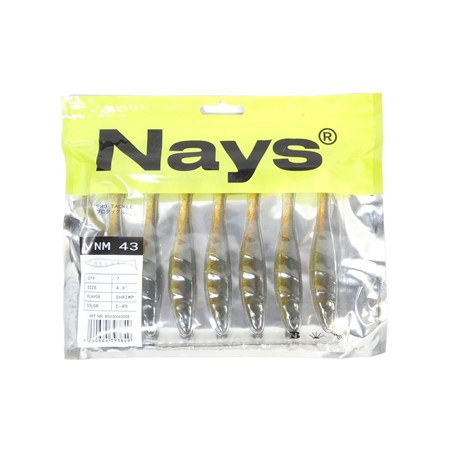Leurre Souple Nays Vnm 43 - 10.9Cm - 05 - Par 7