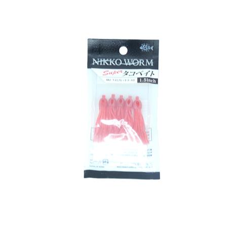 Leurre Souple Nikko Octopus - 5Cm - Uv Red - Par 5