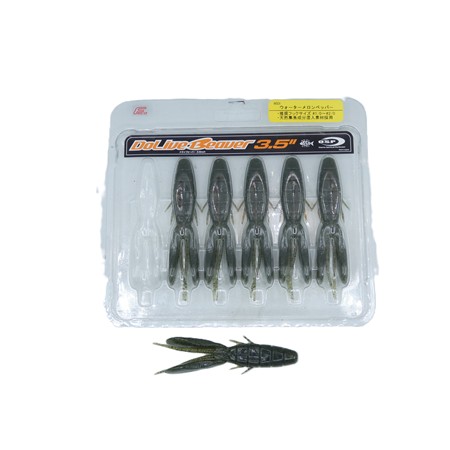 Leurre Souple O.S.P Dolive Beaver 3.5” - 9Cm - W001 - Par 6