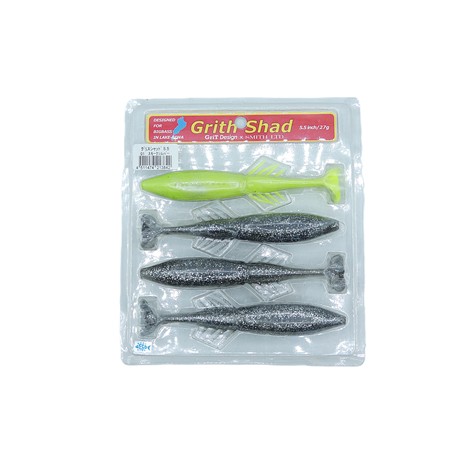 Leurre Souple Performance Baits Grith Shad - 14Cm - 01 - Par 4