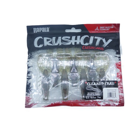 Leurre Souple Rapala Crushcity Cleanup Craw - 9Cm - Gpbp - Par 7