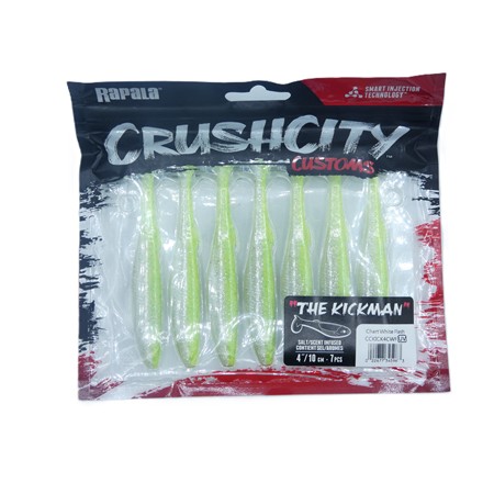 Leurre Souple Rapala Crushcity The Kickman - 10Cm - Moch - Par 7
