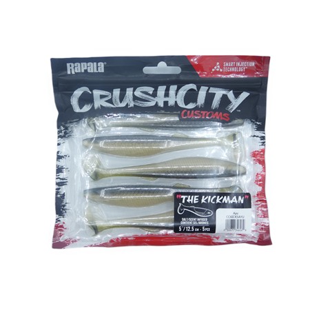 Leurre Souple Rapala Crushcity The Kickman - 12.5Cm - Brs - Par 5