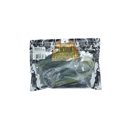 Leurre Souple Reaction Innovations Big Dipper - 15Cm - White Trash