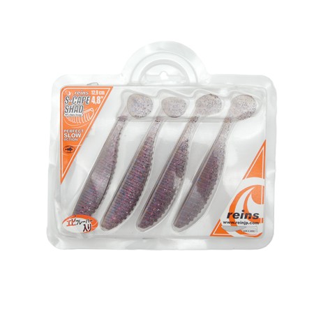Leurre Souple Reins S-Cape Shad 4.8” - 12Cm - North Lake Phase 2