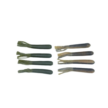 Leurre Souple Reins Legend Tube 3,5” - 9Cm - Green Pumpkin Chart - Par 8