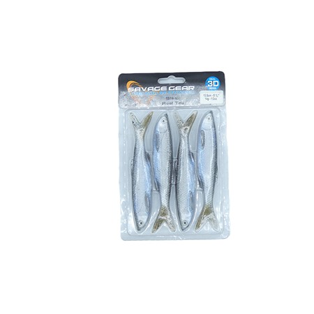 Leurre Souple Savage Gear 3D Bleak Real Tail - Bleak - 13.5Cm