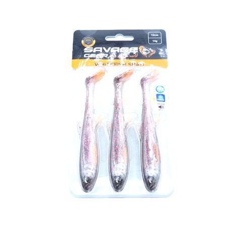 Leurre Souple Savage Gear 3D Whitefish Shad - 12Cm - Roach - Par 2