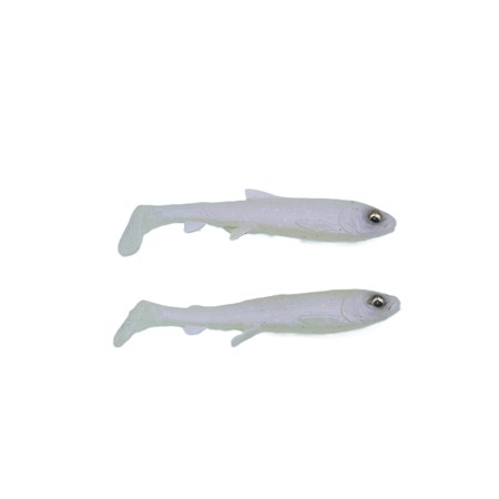 Leurre Souple Savage Gear 3D Whitefish Shad - 9Cm - Firetiger - Par 2
