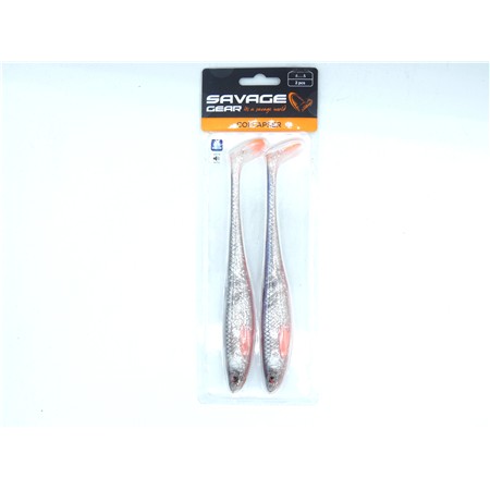 Leurre Souple Savage Gear Collapser - 22Cm - Hot Bleak
