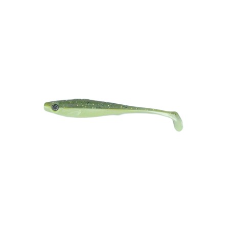 Leurre Souple Spro Iris Popeye - 12Cm - Uv Brown Chartreuse