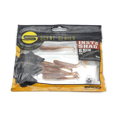 Leurre Souple Spro Scent Series Insta Shad 65 - 6.5Cm - Hot Chili - Par 6