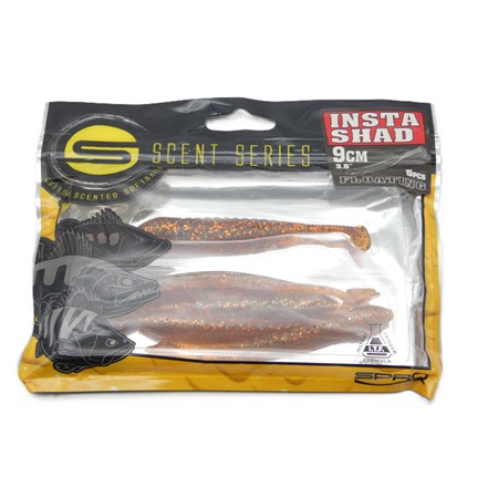 Leurre Souple Spro Scent Series Insta Shad 90 - 9Cm - Caramel Disco - Par 5