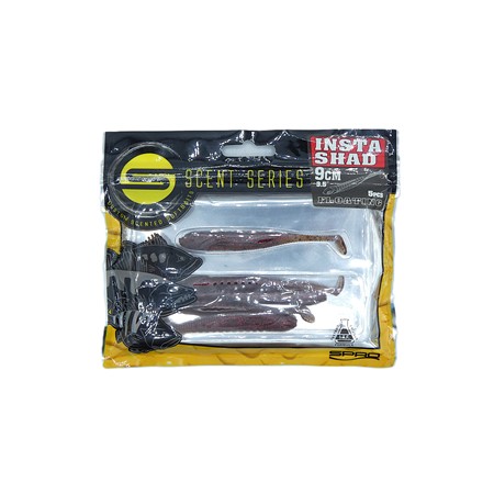 Leurre Souple Spro Scent Series Insta Shad 90 - 9Cm - Hot Chili - Par 5