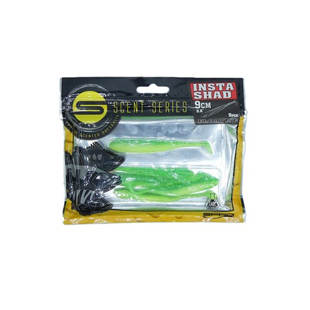 Leurre Souple Spro Scent Series Insta Shad 90 - 9Cm - Hot Chili - Par 5