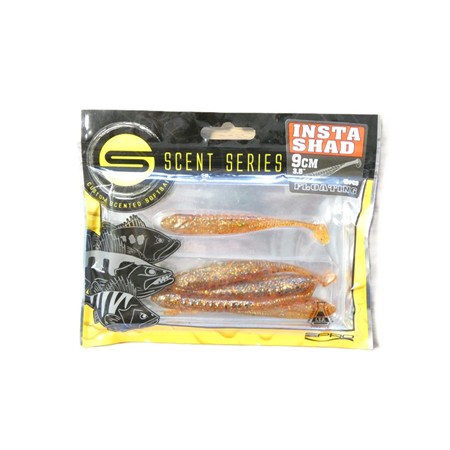 Leurre Souple Spro Scent Series Insta Shad 90 - 9Cm - Wasabi Special - Par 5