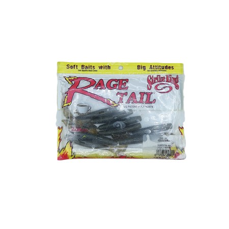 Leurre Souple Strike King Rage Ned Cut-R Worm - 7.5Cm - Green Pumpkin