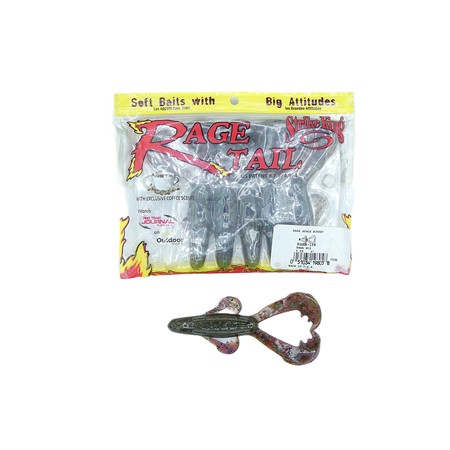 Leurre Souple Strike King Rage Space Monkey - 10Cm - Bama Bug - Par 6