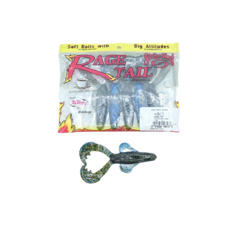 Leurre Souple Strike King Rage Space Monkey - 10Cm - Bama Bug - Par 6