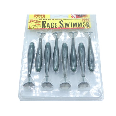 Leurre Souple Strike King Rage Swimmer - 8.5Cm - 46 - Par 8