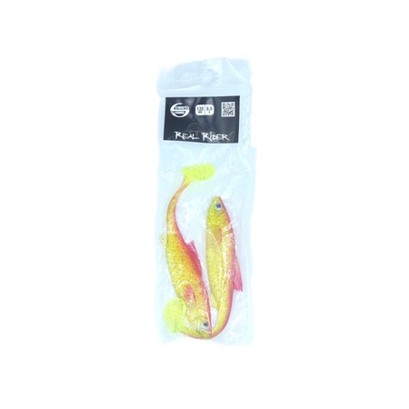 Leurre Souple Stucki Fishing Real Rider Paddle Tail - 12Cm - Red Pineapple - Par 2