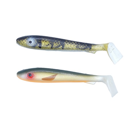 Leurre Souple Svartzonker Mcrubber Junior - 17Cm - Rugenherring - Par 2