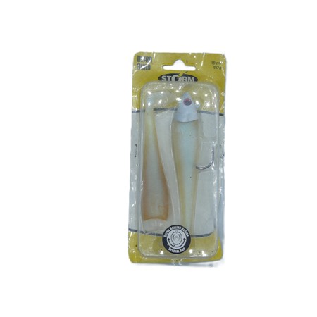 Leurre Souple + Tete Plombee Storm Ultra Shad - 15Cm - Couleur Prl