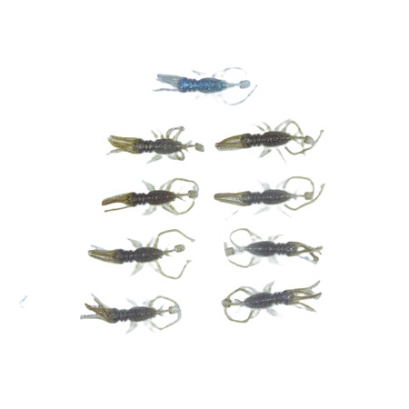 Leurre Souple Tiemco Hovering Bug Pdl 6 Cm - Lot De 9 - Par 9