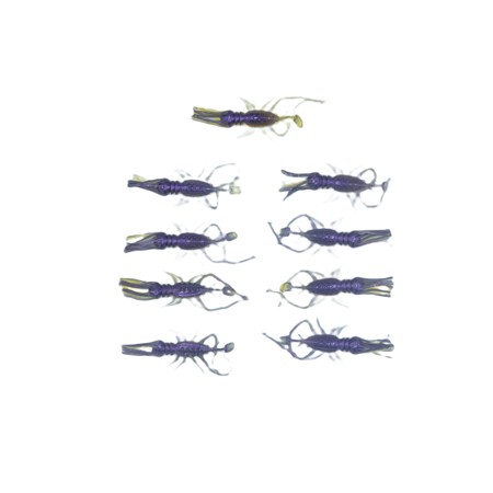 Leurre Souple Tiemco Hovering Bug Pdl 6 Cm - Lot De 9 - Par 9