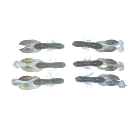 Leurre Souple Tiemco Pitchin Craw - Lot De 6 - Par 6