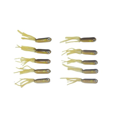 Leurre Souple Tiemco Super Micro Tube Pdl - Lot De 10 - Par 10