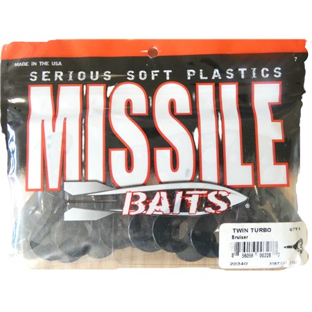 Leurre Souple Twin Turbo 8 Cm Missile Baits - Par 8
