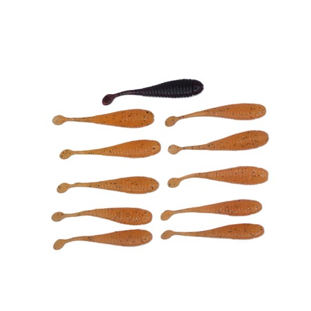 Leurre Souple Valley Hill Noike Kem Kem Shad - Couleur 02 - Par 10
