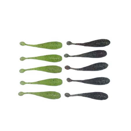 Leurre Souple Valley Hill Noike Kem Kem Shad - Couleur 02 - Par 10