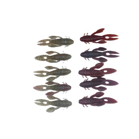 Leurre Souple Valley Hill Noike Kem Kem Yabby - Couleur 01 - Par 10