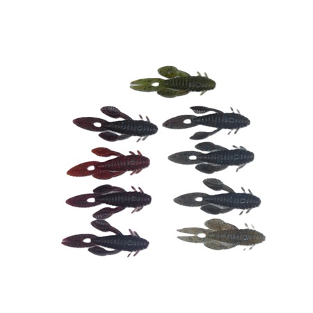 Leurre Souple Valley Hill Noike Kem Kem Yabby - Couleur 01 - Par 10