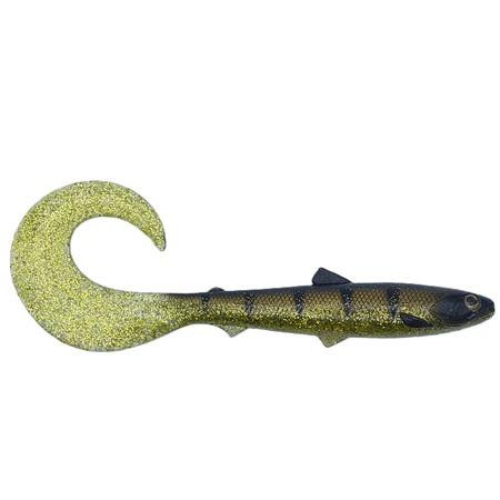 Leurre Souple Westin Bullteez Curltail - 21Cm - Tiger Perch
