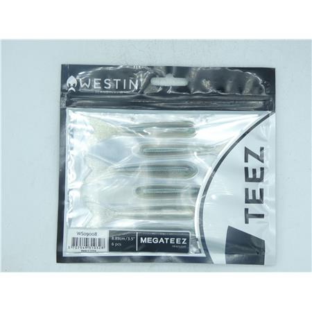 Leurre Souple Westin Mega Teez - 9Cm - Headlight - Par 6