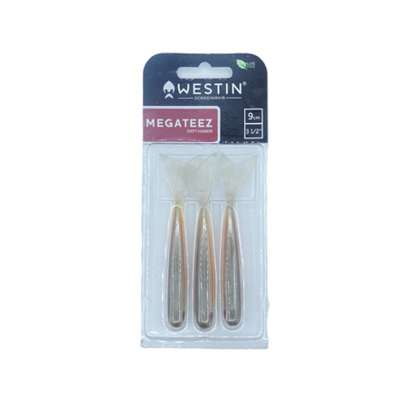 Leurre Souple Westin Megateez V-Tail - 9Cm - Dirty Harbor - Par 3