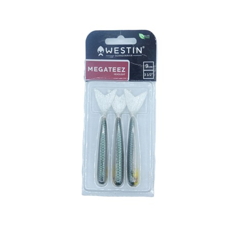 Leurre Souple Westin Megateez V-Tail - 9Cm - Headlight - Par 3