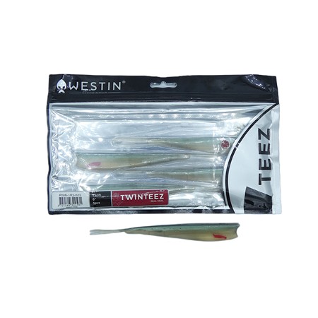 Leurre Souple Westin Twin Teez - 15Cm - Real Deal - Par 5
