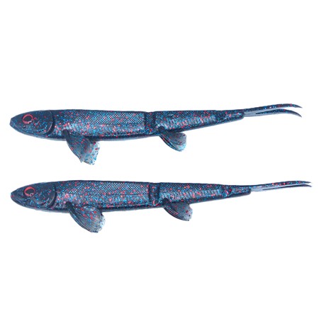 Leurre Souple Westin Twinteeez Pelagic V-Tail - 20Cm - Black Mamba - Par 2