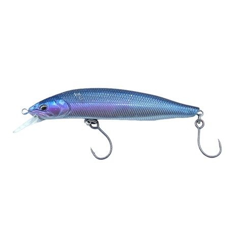 Leurre Suspending Babyface M100r-Sp - 10Cm - Blue Back Silver