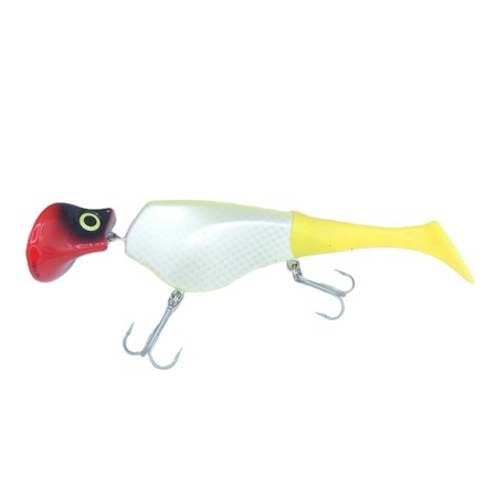 Leurre Suspending Headbanger Shad - 22Cm - Golden Shiner