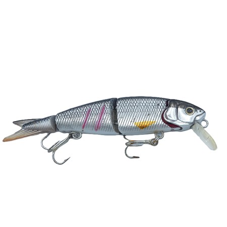 Leurre Suspending Savage Gear 4Play Lowrider - 9.5Cm - 8.5G - 01-Dirty Silver